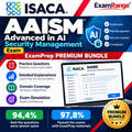 AAISM Advanced in AI Security Management ExamPrep Premium Bundle | 255 Q&A | Free Updates