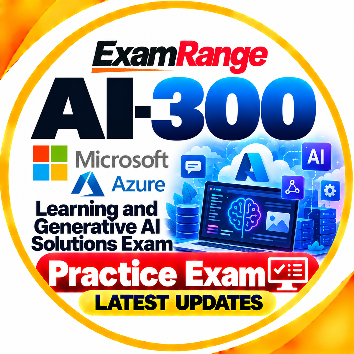 AI-300 Learning and Generative AI Solutions ExamPrep Premium Bundle | 170 Q&A | Free Updates