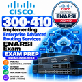 300-410 ENARSI Implementing Enterprise Advanced Routing Services ExamPrep Premium Bundle | 630 Q&A | Free Updates