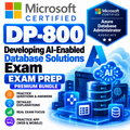 DP-800 Developing AI-Enabled Database Solutions ExamPrep Premium Bundle | 100 Q&A | Free Updates