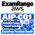 AWS Certified Generative AI Developer Professional AIP-C01 ExamPrep Premium Bundle | 138 Q&A | Free Updates