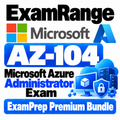 Microsoft Azure Administrator AZ-104 ExamPrep Premium Bundle | 634 Q&A | Free Updates