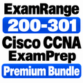 Cisco CCNA 200-301 ExamPrep Premium Bundle | 1,401 Q&A | Free Updates