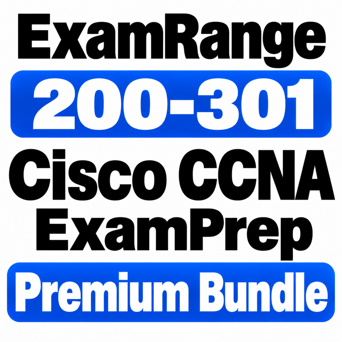 Cisco CCNA 200-301 ExamPrep Premium Bundle | 1,401 Q&A | Free Updates