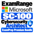 Microsoft SC-100 Cybersecurity Architect ExamPrep Premium Bundle | 311 Q&A | Free Updates