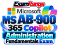 Microsoft 365 Copilot Administration Fundamentals AB-900 ExamPrep Premium Bundle | 75 Q&A | Free Updates
