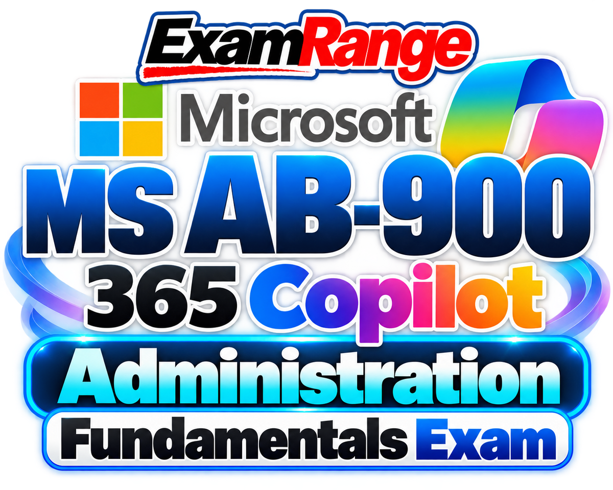 Microsoft 365 Copilot Administration Fundamentals AB-900 ExamPrep Premium Bundle | 75 Q&A | Free Updates