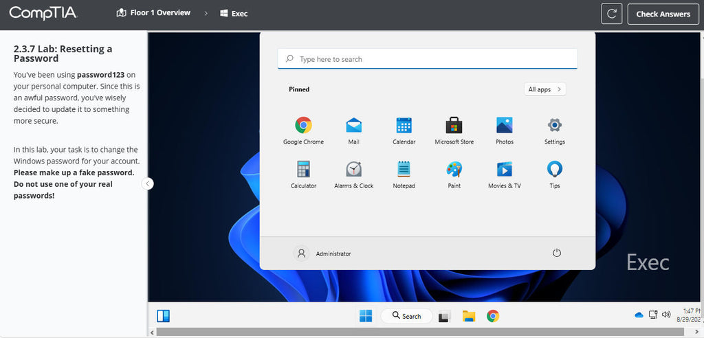 CompTIA CertMaster Learn Tech+ FC0-U71 - Licencia individual (12 meses de acceso)