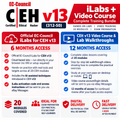 CEH v13 Official EC-Council iLabs 6-Month + 12-Mo Video